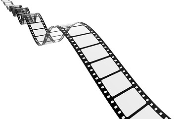 Image showing vintage film strip