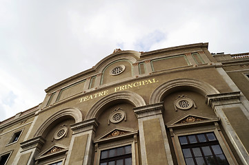 Image showing Teatre Principal in Barcelona