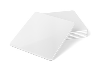 Image showing Blank drink coasters