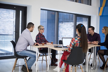 Image showing startup business team on meeting