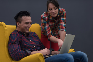 Image showing startup business team on meeting at modern office