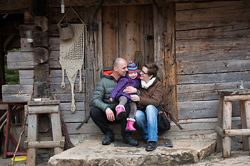 Image showing young  family portrait