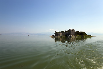 Image showing prison in the Skadar Lake  