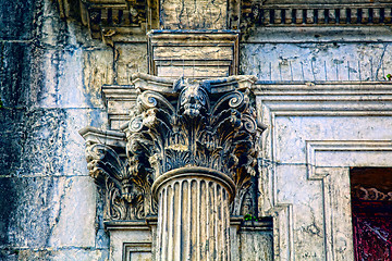 Image showing Architectural detail in Lisbon, Portugal.