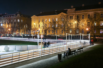 Image showing City skating rink 