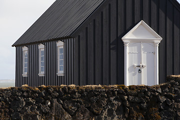 Image showing Black church of Budir