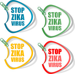 Image showing Zika Virus as a Danger Concept Art vector illustration