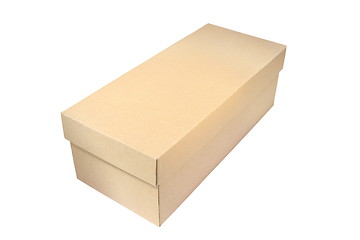 Image showing isolated carton box