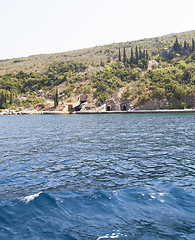 Image showing shelter in Bay. Montenegro.