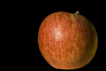 Image showing Apple on Black