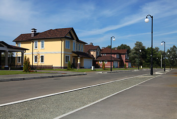 Image showing idyllic neighborhood