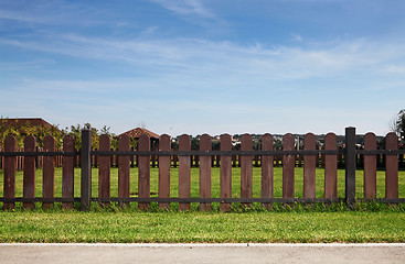 Image showing court yard area