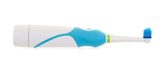 Image showing Electric toothbrush isolated