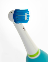 Image showing Electric toothbrush isolated