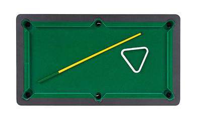 Image showing Miniature billiard table