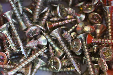 Image showing Box of screws