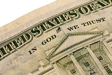 Image showing downside twenty dollars  