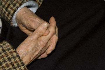 Image showing Old Hands