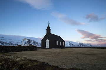 Image showing Black church of Budir