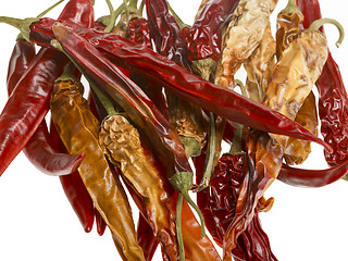 Image showing dried chili peppers