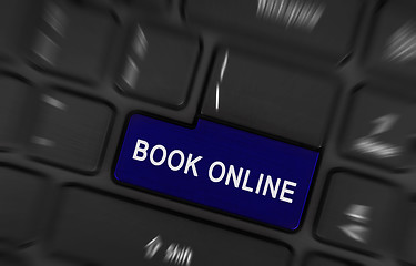 Image showing Blue book online button