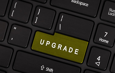 Image showing Laptop button - upgrade