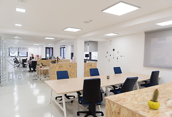 Image showing empty  startup busines office interior