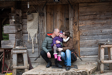 Image showing young  family portrait