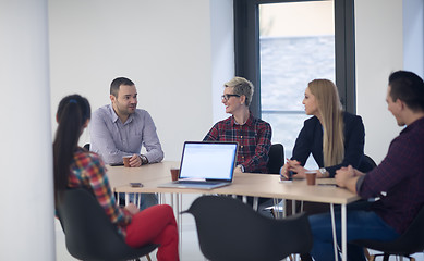 Image showing startup business team on meeting