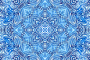 Image showing Blue abstract background