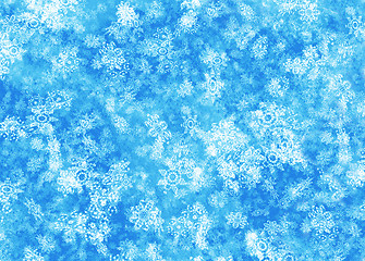 Image showing Abstract winter background