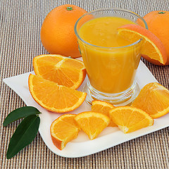 Image showing Healthy Orange Drink