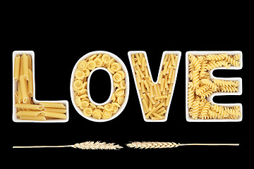 Image showing Pasta Love