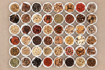 Image showing  Chinese Herbal Medicine Selection