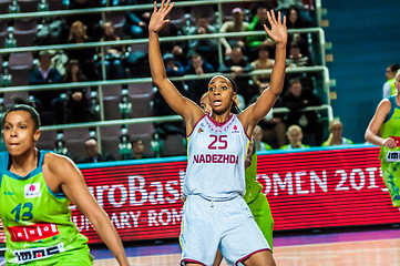 Image showing Girls basketball tournament