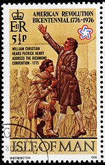 Image showing Patrick Henry and William Christian