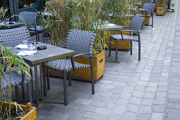 Image showing Restaurant outdoor