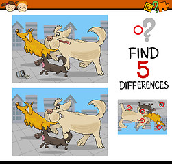 Image showing differences educational game