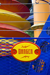 Image showing Danger