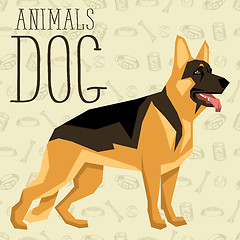 Image showing Vector Dogs Collection