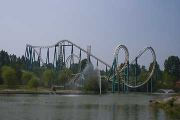 Image showing Rollercoaster spead