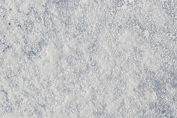 Image showing Hail on window glass