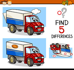 Image showing task of finding differences