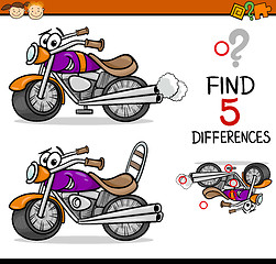 Image showing find the differences game
