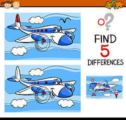 Image showing find the differences task