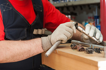 Image showing Professional mechanic working