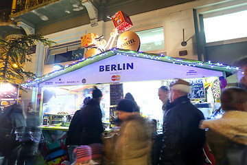 Image showing Thematic food stand 