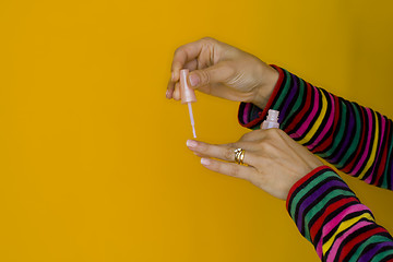 Image showing nail painting