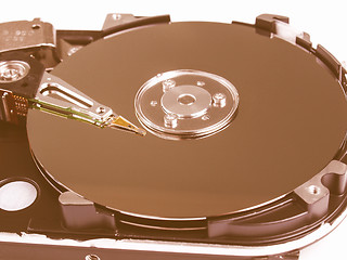 Image showing  PC hard disk vintage