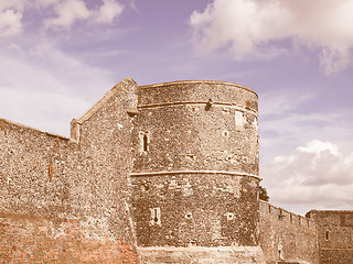 Image showing Canterbury City Walls vintage